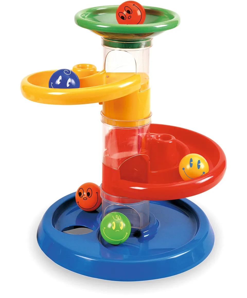 Miniland Pista Biglie Gigante 94106 Receball 8 Pezzi 5 Palline