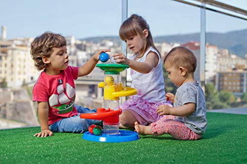 Miniland Pista Biglie Gigante 94106 Receball 8 Pezzi 5 Palline