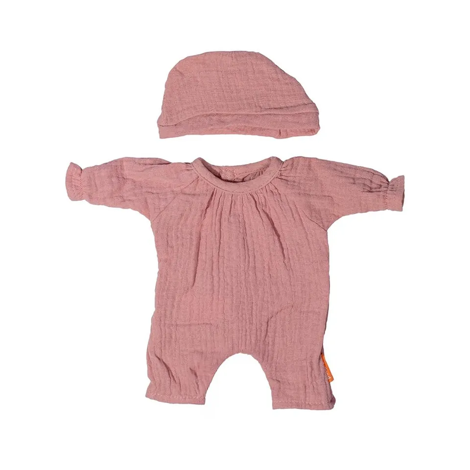 Miniland Vestiti Bambola 32 cm Pigiama Rosa con Cappello