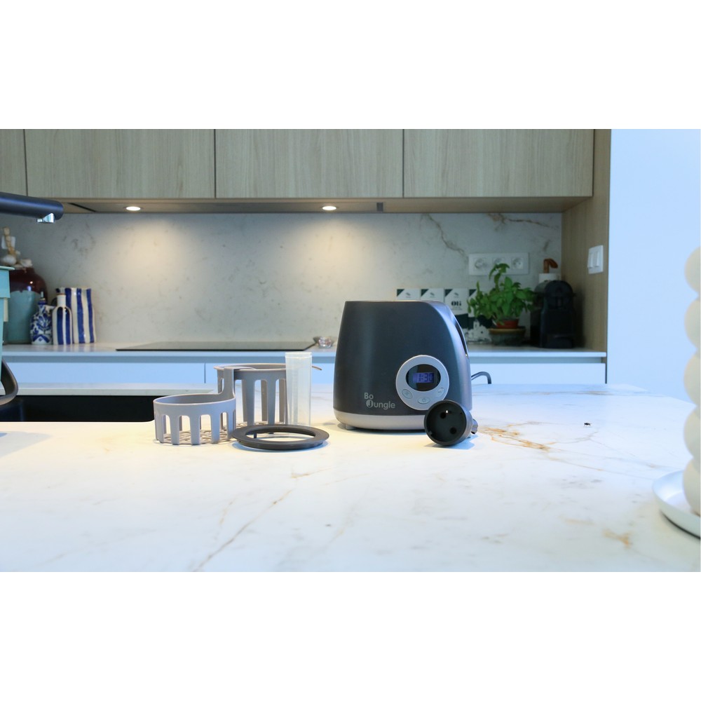 BoJungle Bottle Warmer Superfast scaldabiberon grigio auto casa