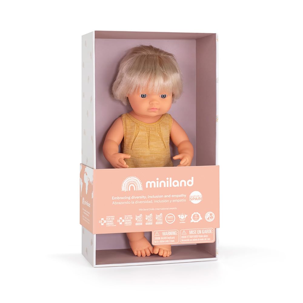 Miniland Colourful Edition bambola 38 cm impianto cocleare