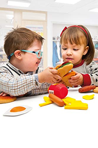 Miniland Fast Food Gioco Simbolico 19 Pezzi 30585
