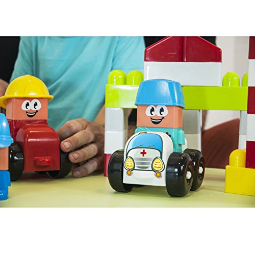 Miniland Super Blocks 32351 blocchi ospedale 17 pezzi