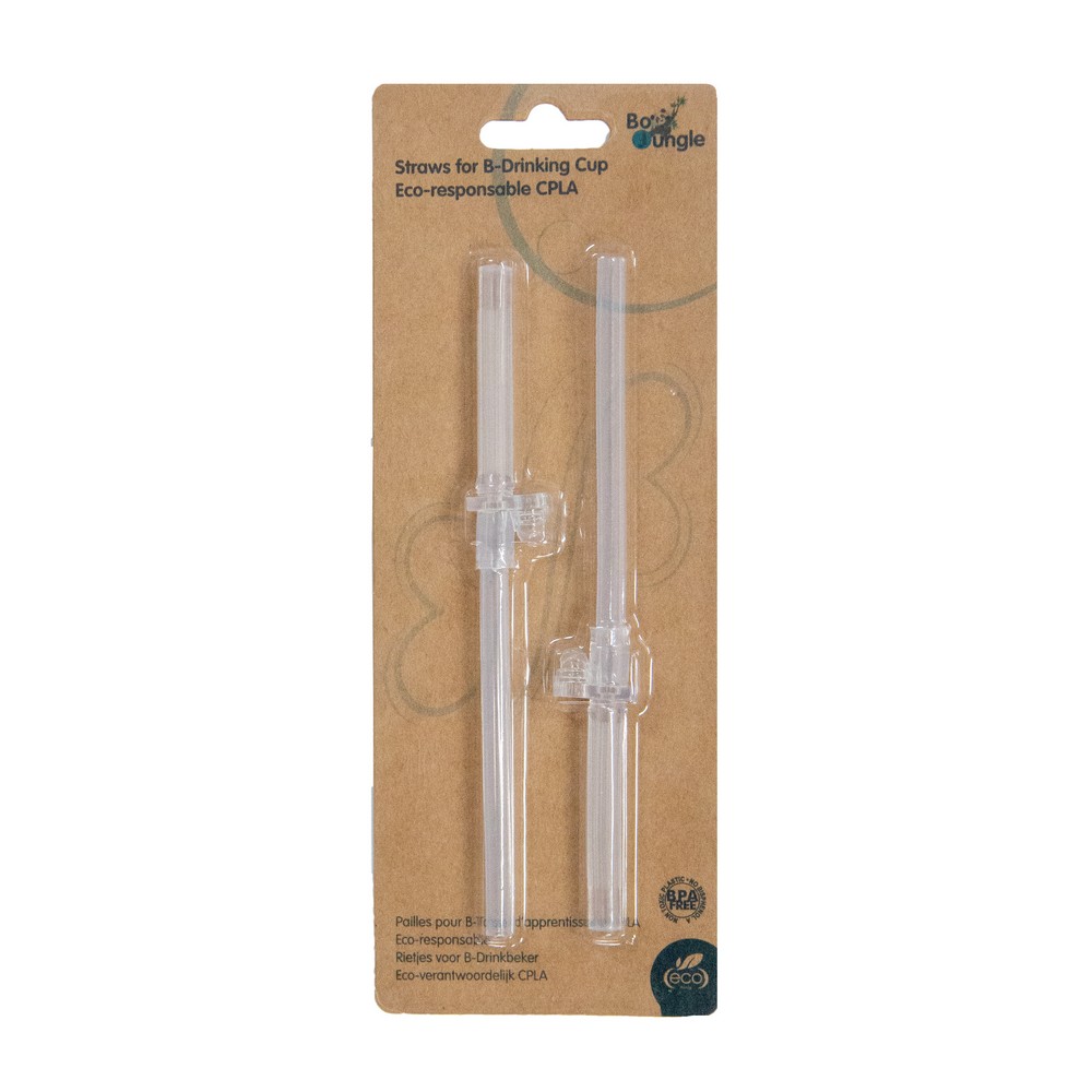 BoJungle Food Straws cannuccia silicone 2pz eco