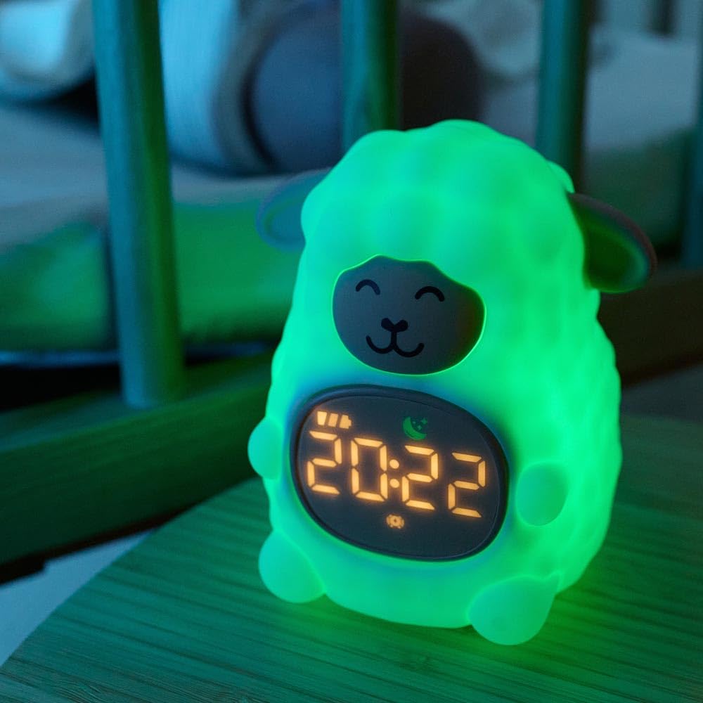Miniland Time to Sleep luce notturna sleep trainer rgb alba