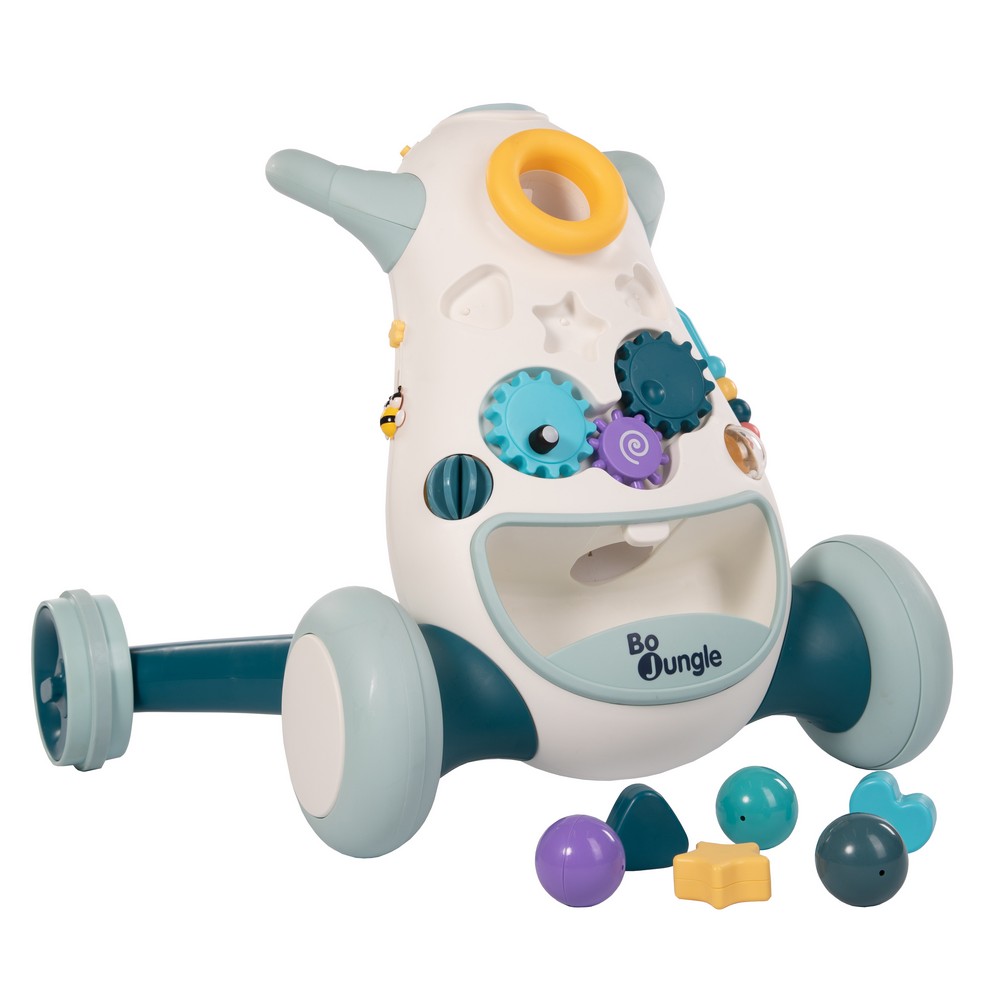 BoJungle Playtime B-Walking Aid Jumpy Blue primi passi blu
