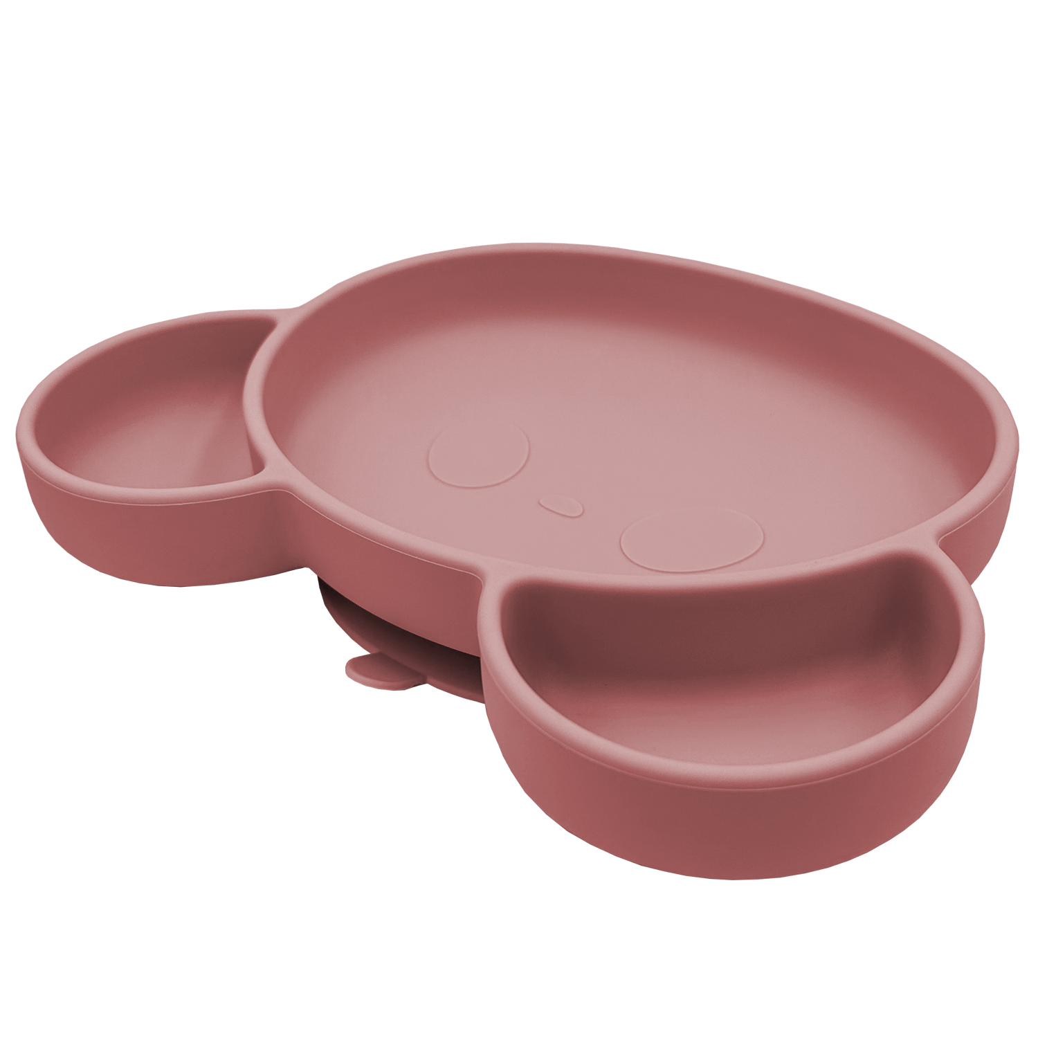 Youly Beer piatto svezzamento orso rosa vintage ventosa