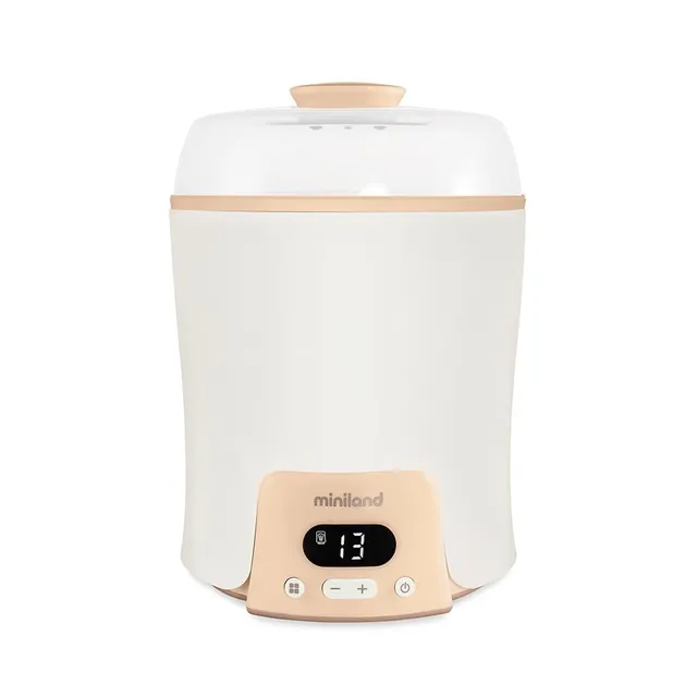 Miniland Super 6 Scaldabiberon Sterilizzatore 6 in 1 Beige