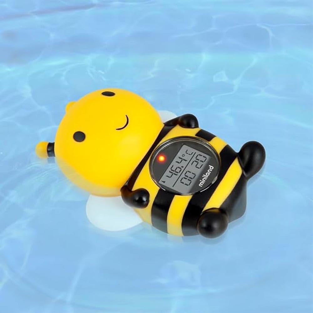Miniland Bagno Thermo Bath Bee termometro bagnetto ape galleggiante