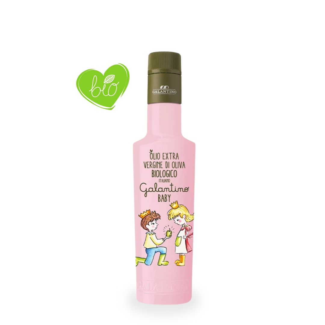Galantino Baby Olio Extravergine Neonato 250 ml Bio Rosa