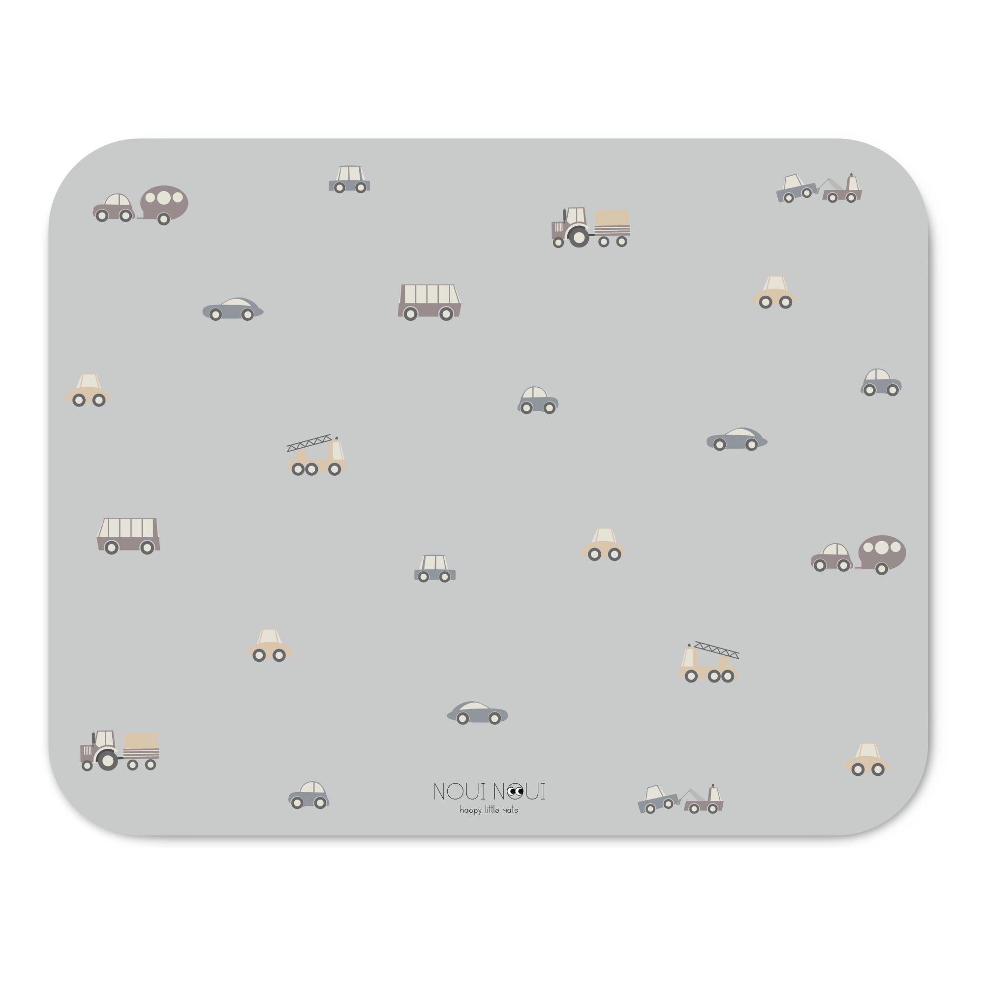 Noui Noui Floor Mats tappetino Little Wheels 120x95 vinile