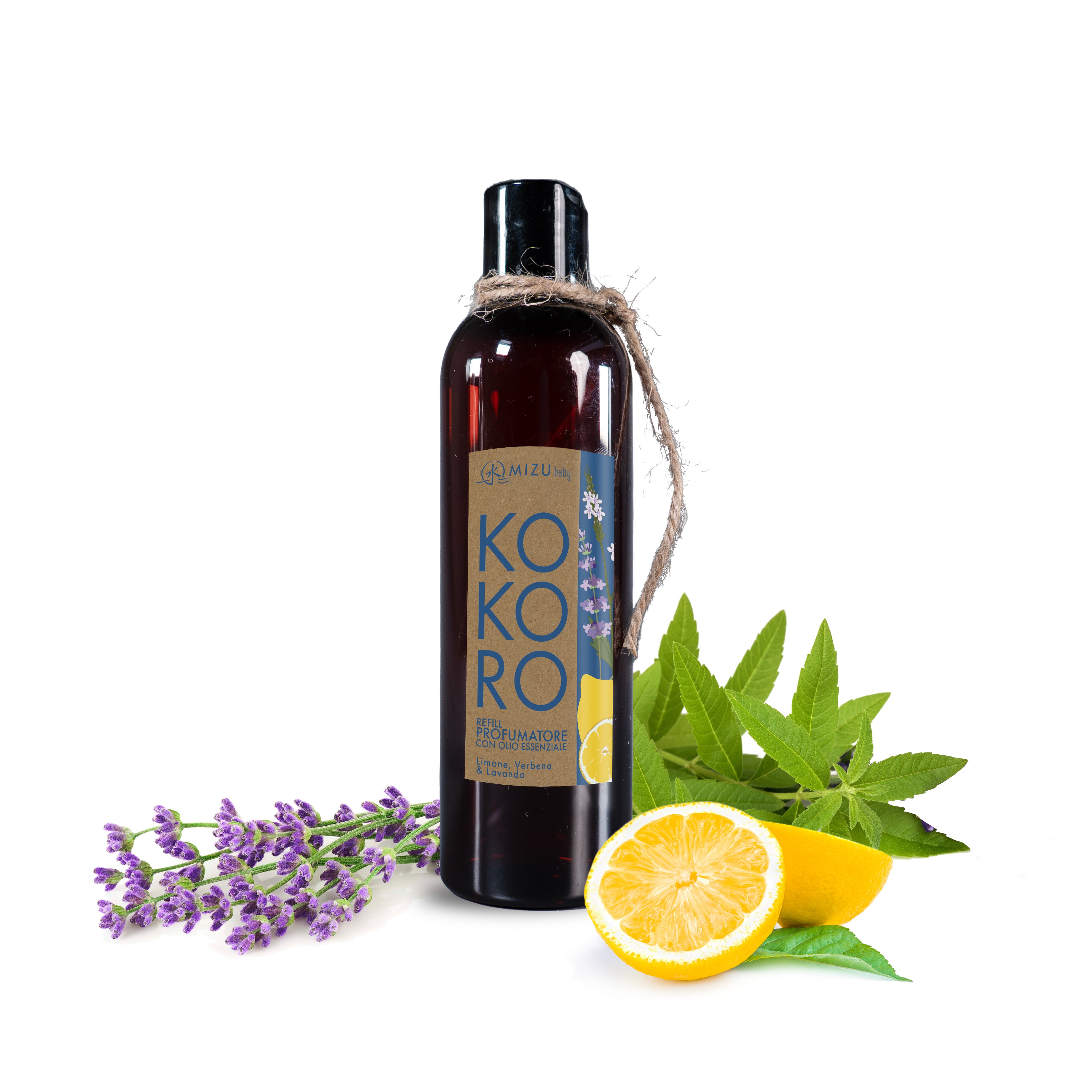 Mizu Baby Kokoro Refill diffusore bastoncini 250 ml Acqua di Mare