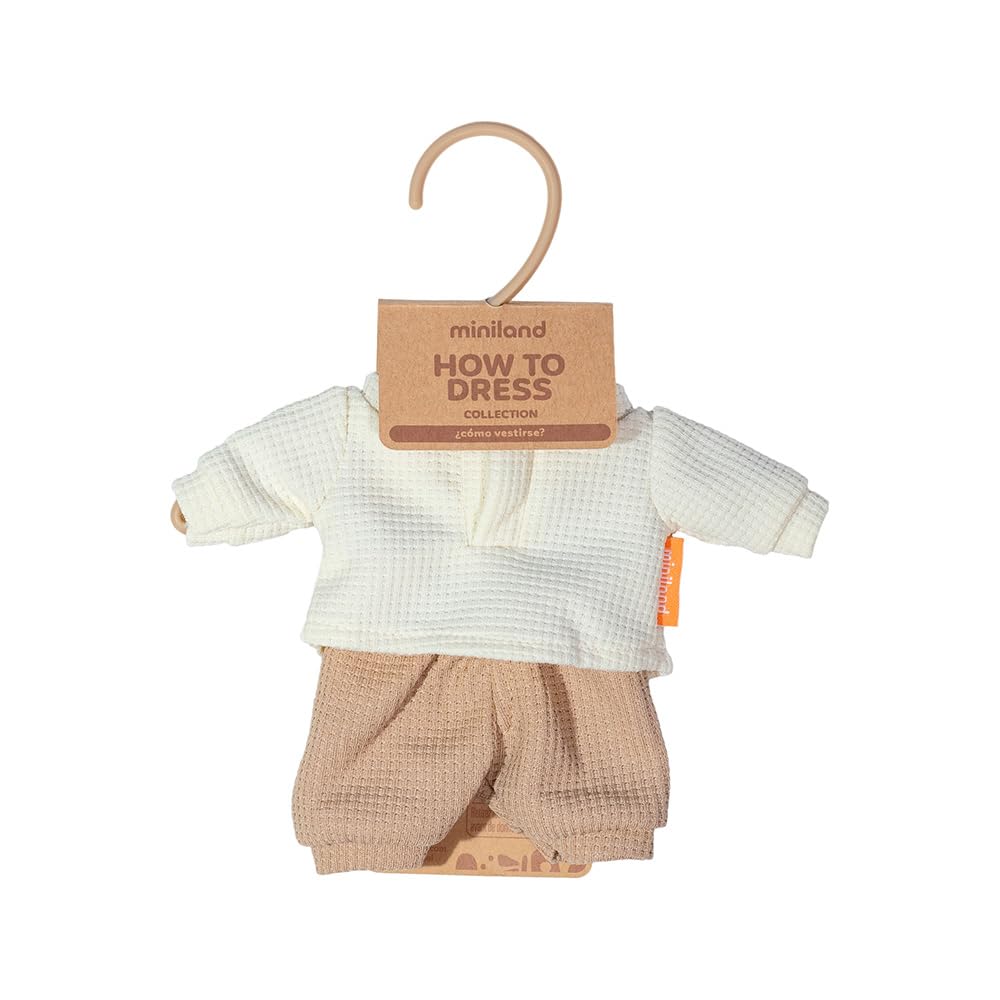 Miniland Vestiti Bambola 21 cm Maglietta e Pantaloni
