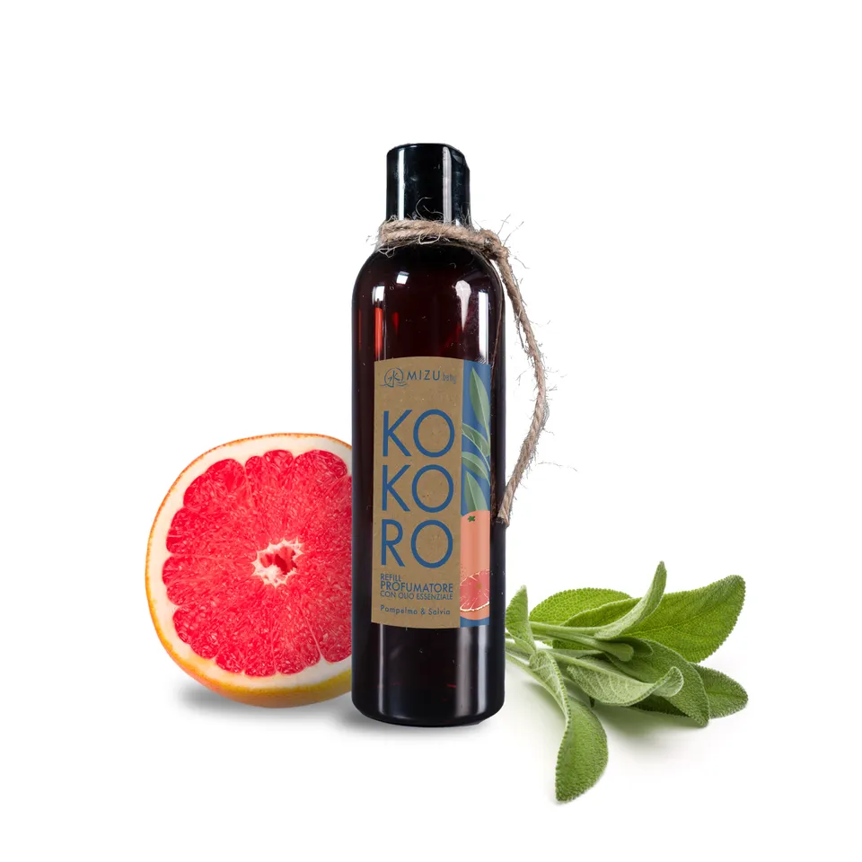 Mizu Baby Kokoro Refill diffusore bastoncini 250 ml Acqua di Mare