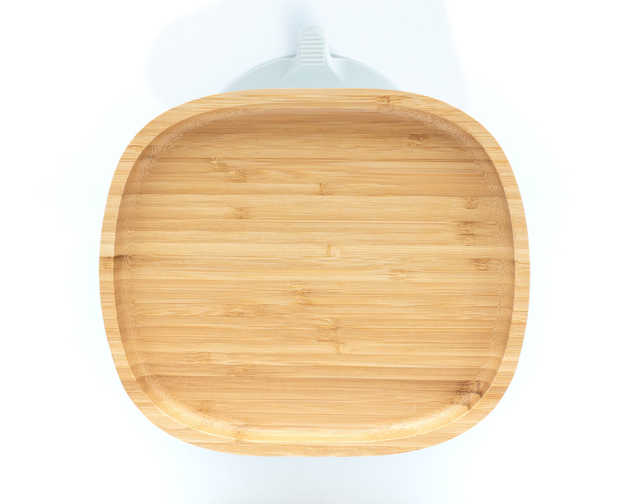 Eco Rascals Bamboo Plates Piatto Ventosa Rosa rettangolare