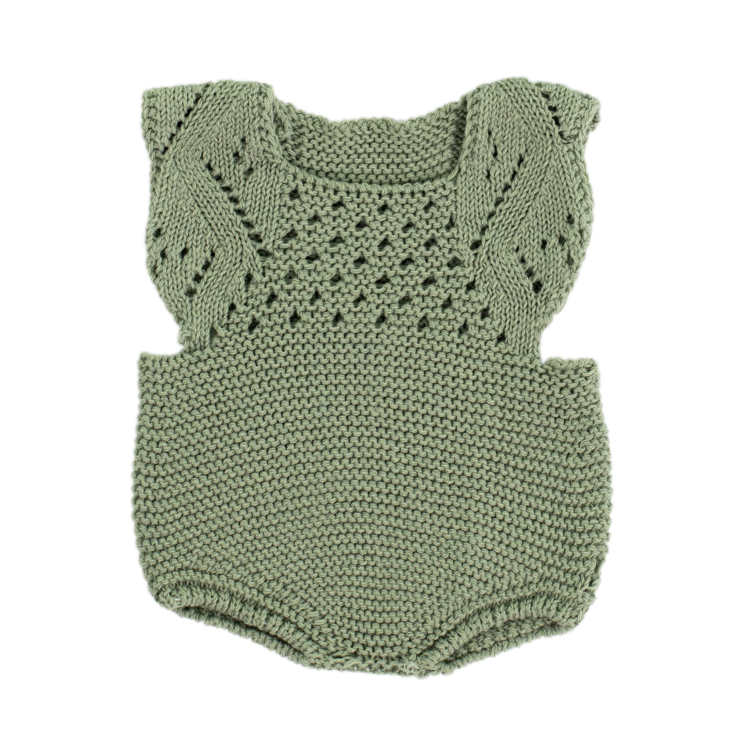 Miniland vestiti bambole 38 cm pagliaccetto maglia eco