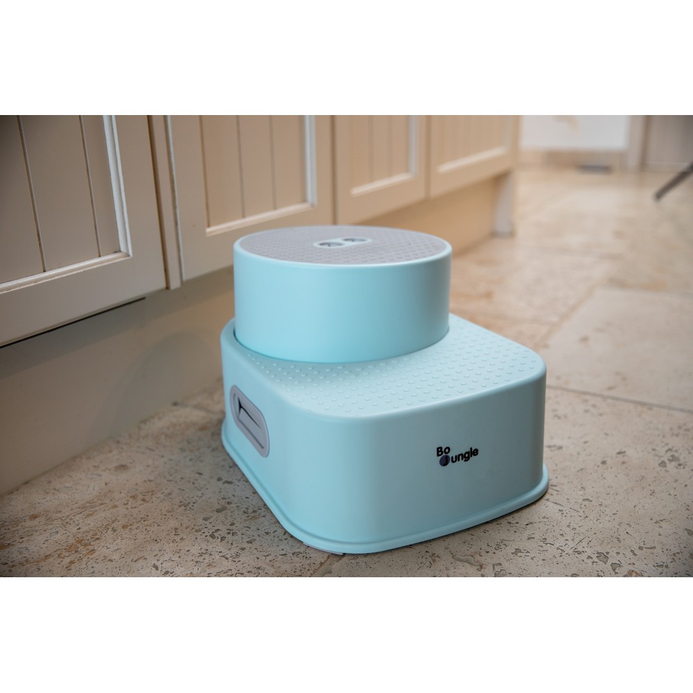 BoJungle Grooming B-Step Up Stool Blue sgabello bambini blu