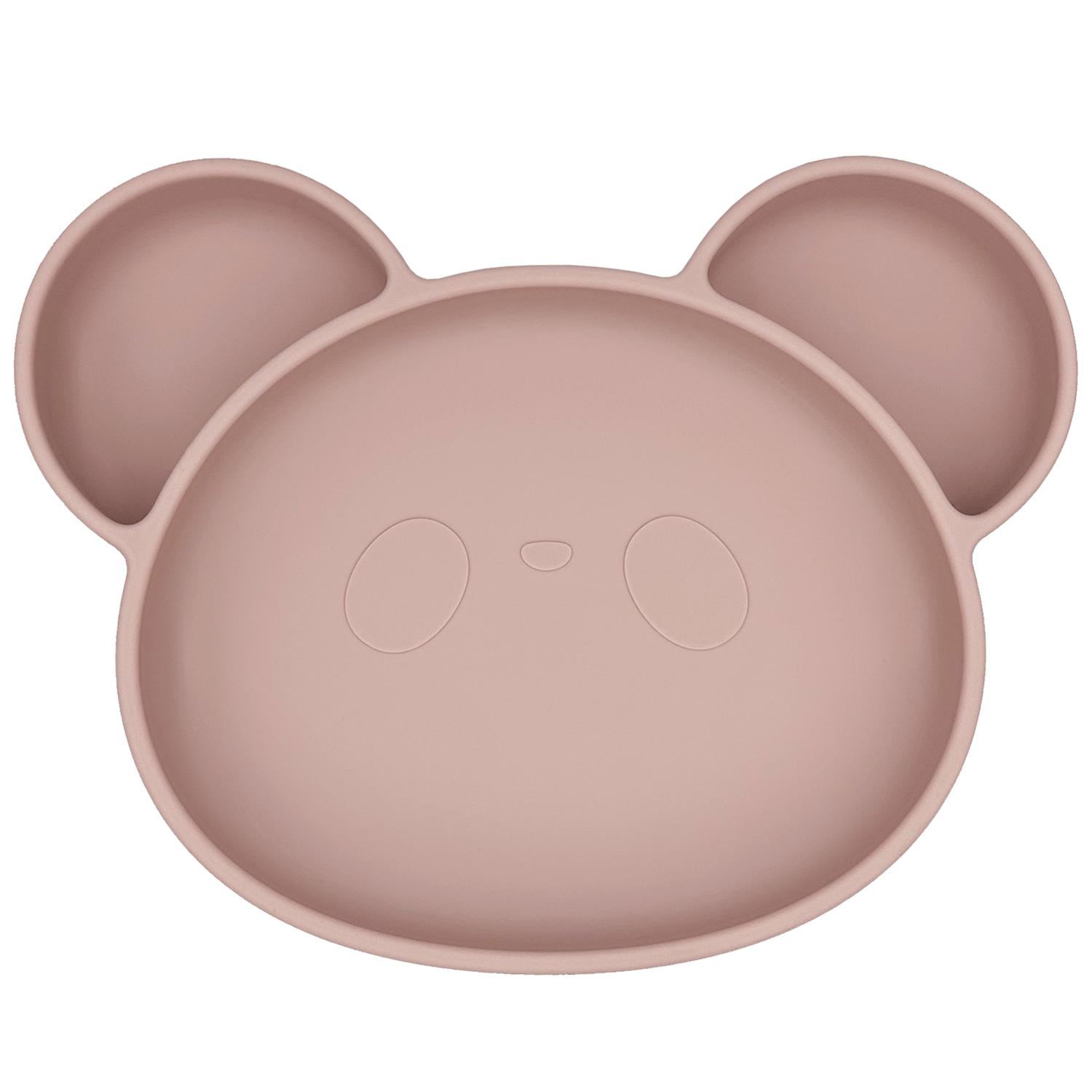 Youly Set Pappa Orso piatto ventosa rosa con posate