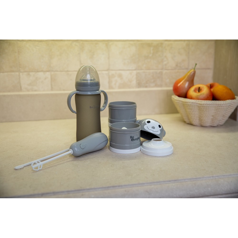 BoJungle Food B-Powder Mixer Frullino Pappa Grigio