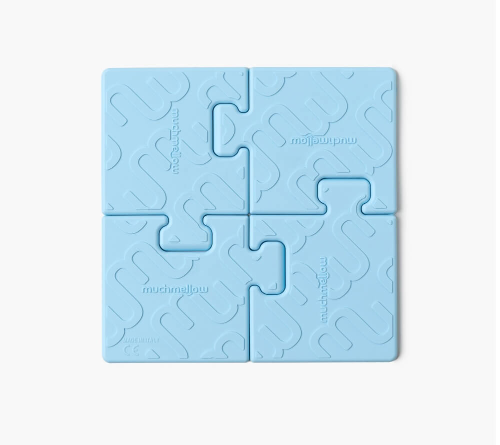 Muchmellow Tempo per giocare puzzle silicone 4 pezzi elefante