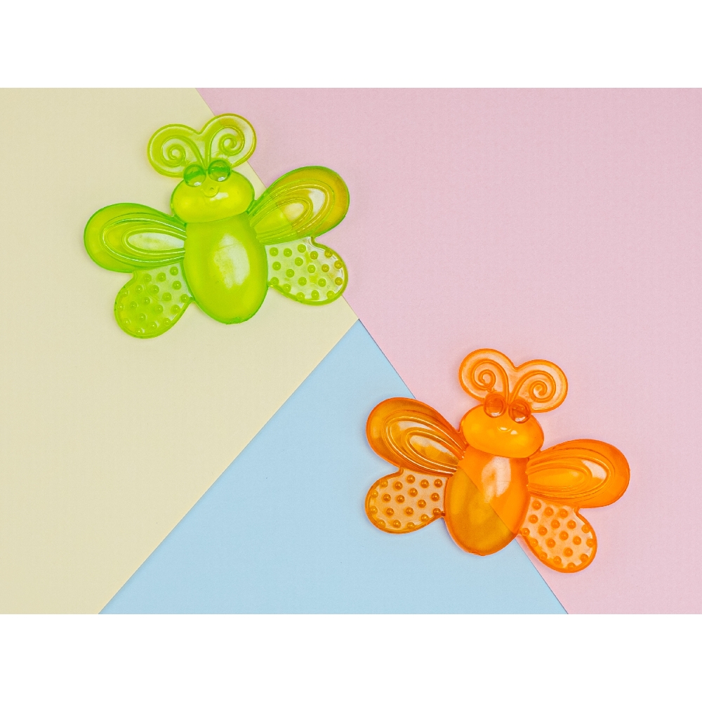 BoJungle Water Teether Butterfly massaggiagengive farfalla 2 pezzi