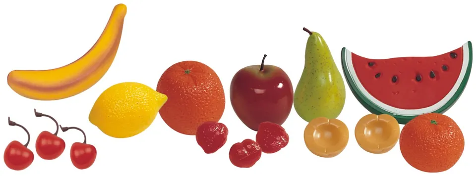 Miniland Giochi Simbolici 936125 Set Frutta 15 Pezzi Giocattolo