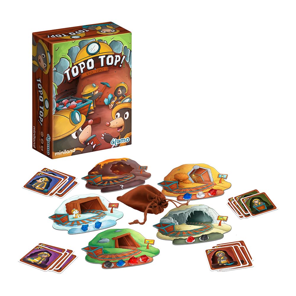 Miniland Topo Top Gioco Strategia Bambini 6 Anni