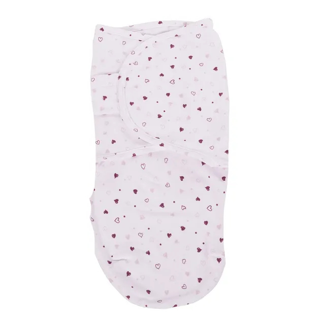 BoJungle Sleep B-Wrap Lovely Hearts fascia cotone Small