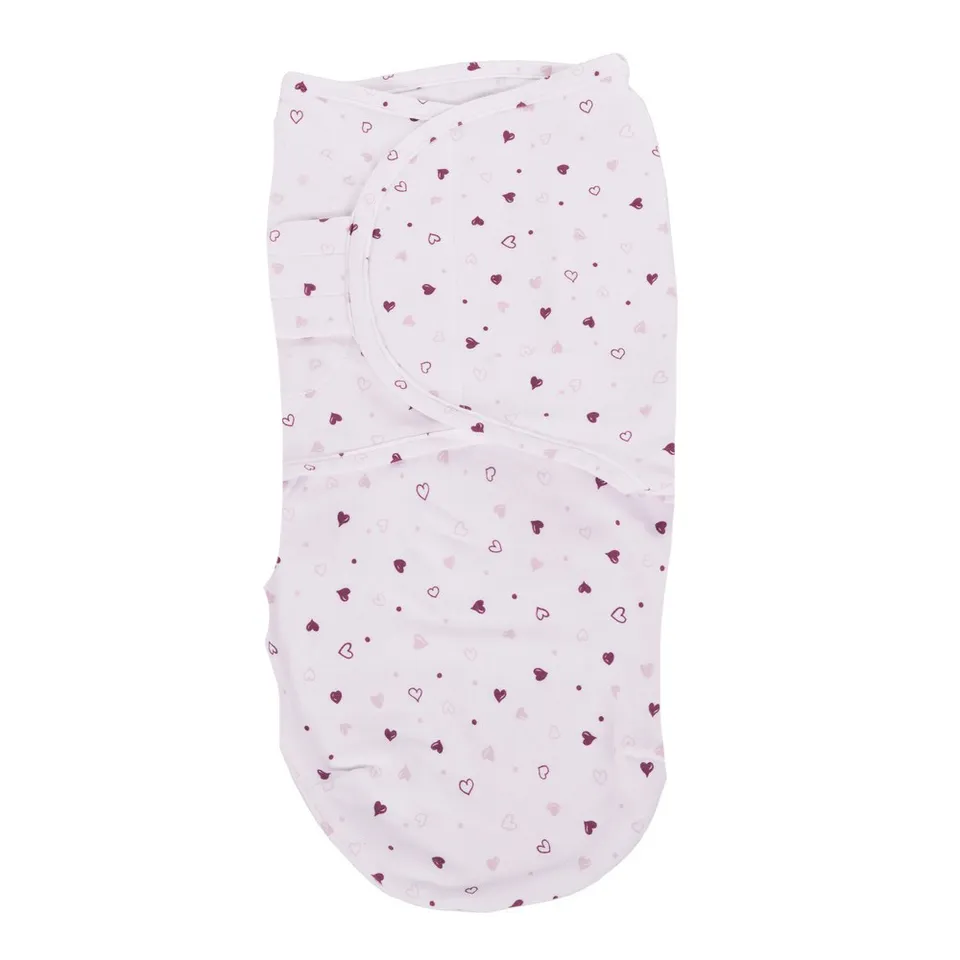 BoJungle Sleep B-Wrap Lovely Hearts fascia cotone Small