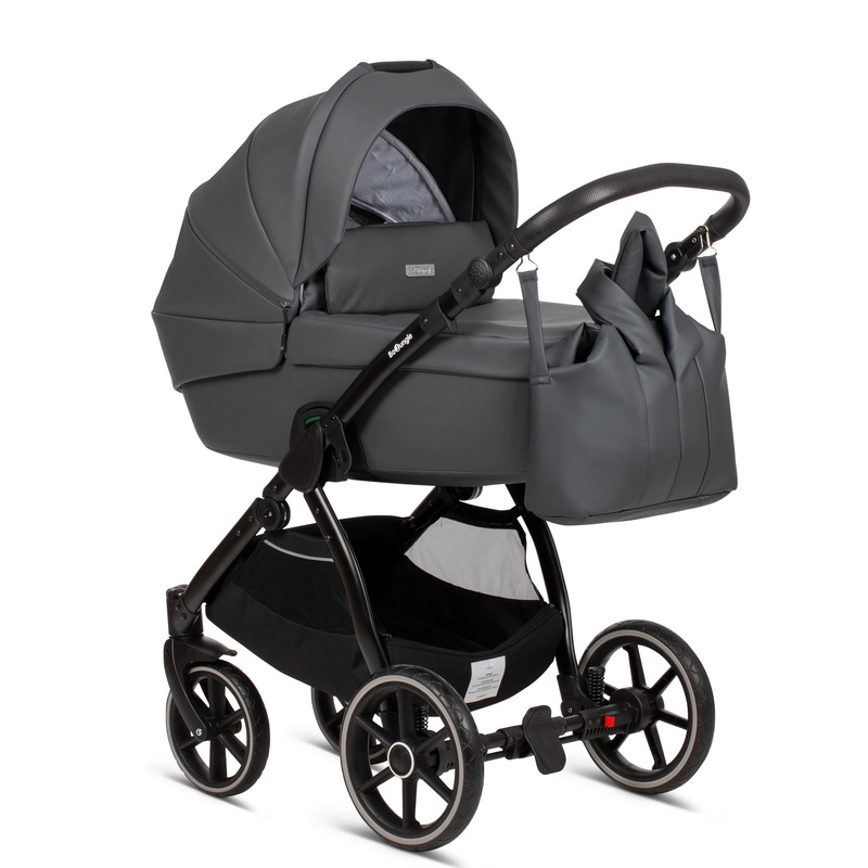 BoJungle B-Suvvy trio passeggino grigio moonrock grey all-in-one