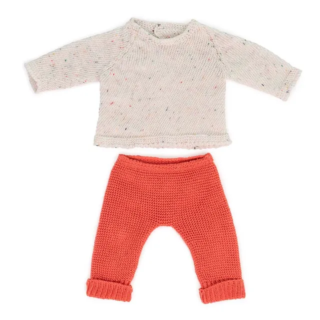 Miniland Bambole 38 cm vestito maglione e pantaloni ECO