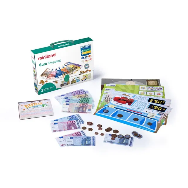 Miniland Euro Shopping gioco da tavolo 5-9 anni