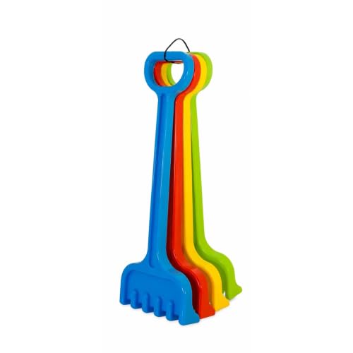 Miniland Giochi all'aperto Super Rake rastrello 50 cm 4 pezzi