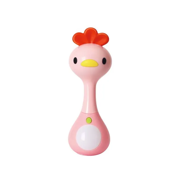 BoJungle Playtime B-Light Music Rattle Chicken sonaglio luci