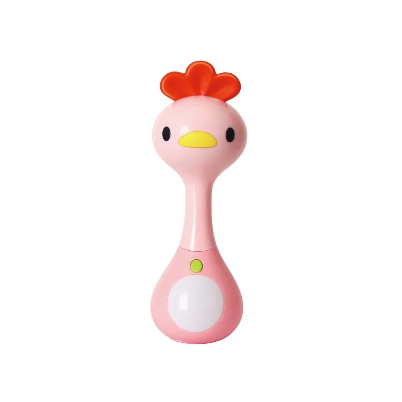 BoJungle Playtime B-Light Music Rattle Chicken sonaglio luci