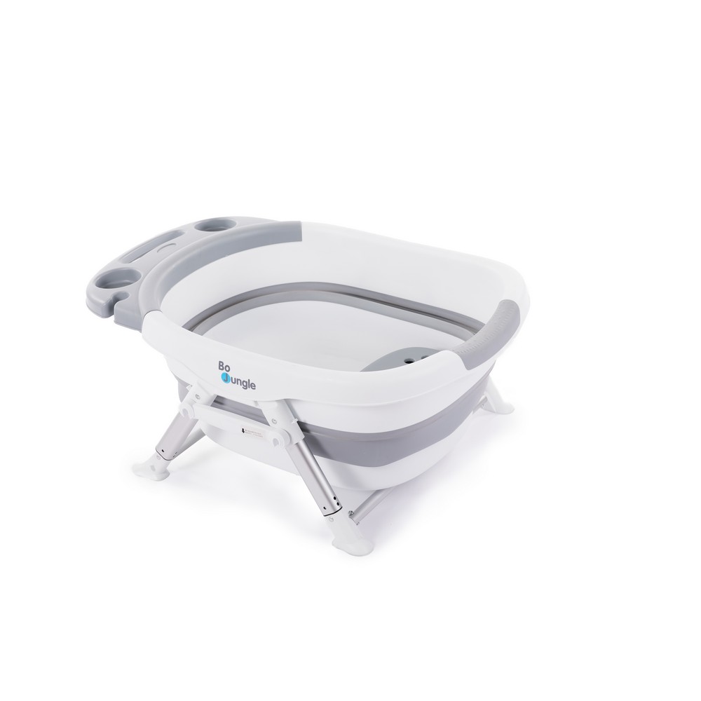 BoJungle B-Foldable Shower Bath Vaschetta Grigia Pieghevole