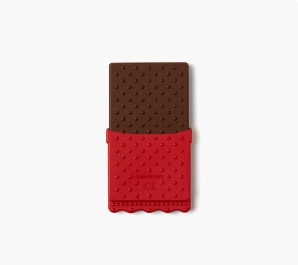 Muchmellow Primi Dentini massaggiagengive silicone cioccolato morbido