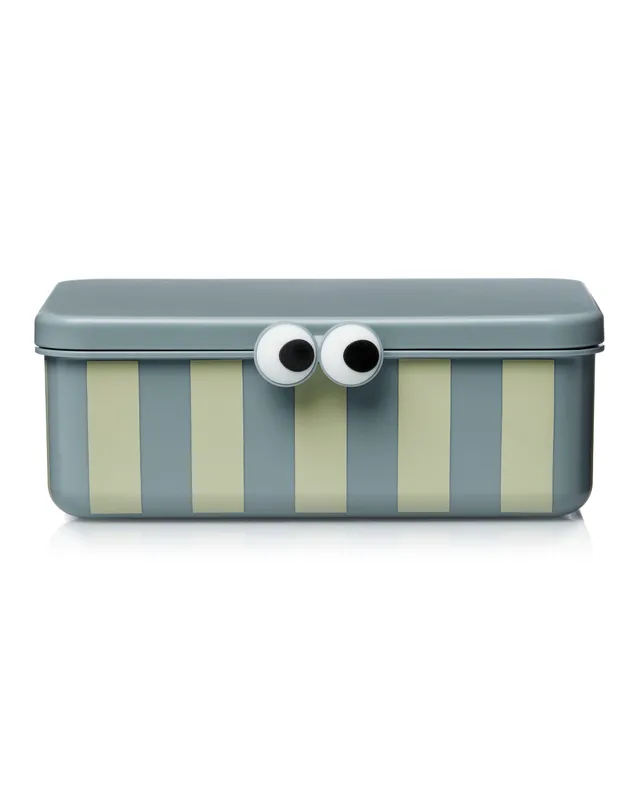Noui Noui Lunch Boxes portapranzo blu 3 vassoi antigoccia