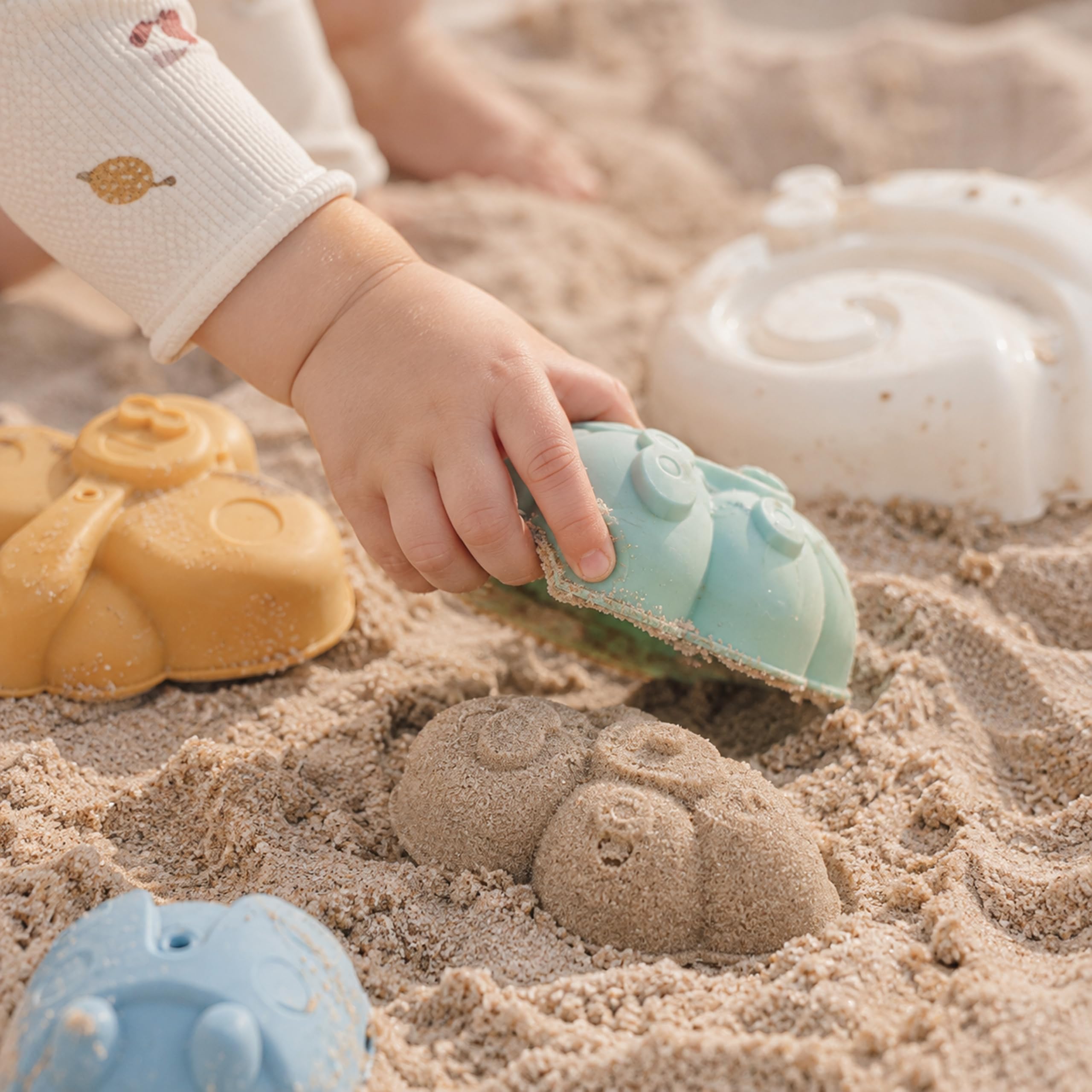 Miniland ECO Formine Sabbia Cool 4 Pezzi Mare